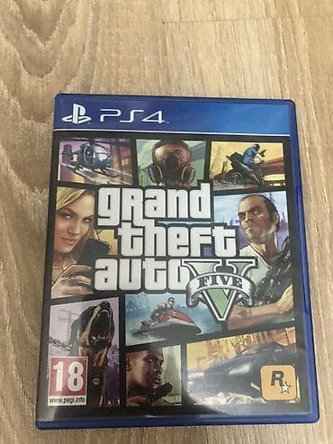 psp 3d controller game station: Grand Theft Auto V (GTA V) — диск для PlayStation 4 (PS4) - — 1