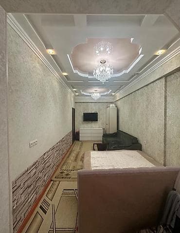 osh flats: 2 комнаты, 55 м², Элитка, 6 этаж — 2