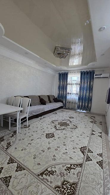 Недвижимость: 2 комнаты, 50 м², Элитка, Джал мкр (в т.ч. Верхний, Нижний, Средний) Элитка, 6 этаж, Свежий ремонт — 1