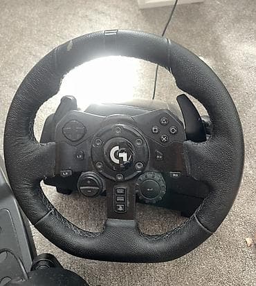 руль для ноутбука купить: Игровой комплект Logitech g923 для автосимов: руль, педали и отдельный — 3