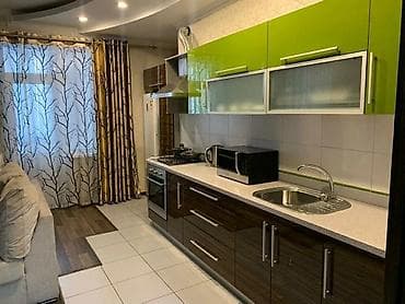 гостиница центр бишкек: 1 комната, Душевая кабина, Постельное белье, Кондиционер — 3