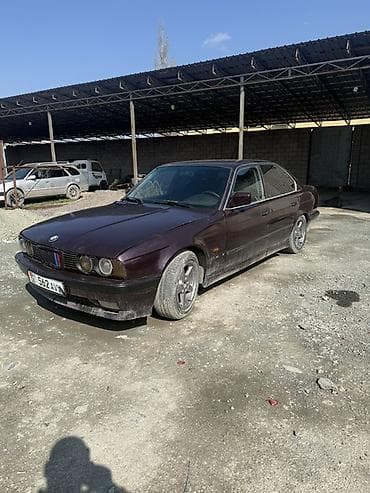 спойлер на виш: BMW 5 series: 1990 г., 2.5 л, Механика, Бензин, Седан — 3