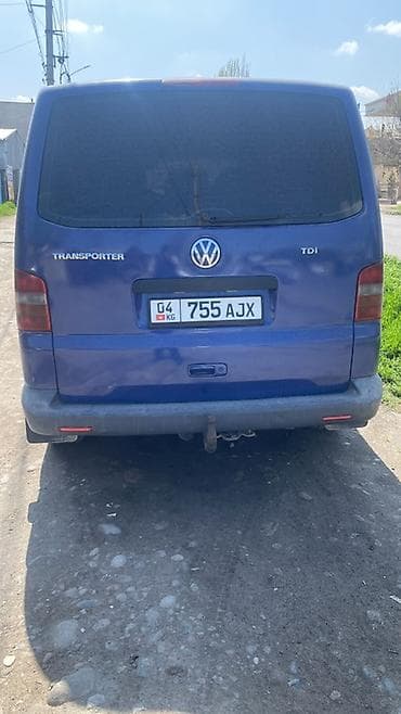 т4 t4: Volkswagen Transporter: 2004 г., 2.5 л, Ручные, Дизель, Фургон — 3