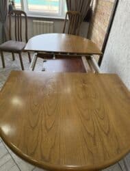 столы раздвижные для гостинной: Кухонный стол, Овальная, Раскладной — 6