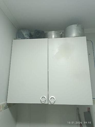 кухонный шкаф настенный: Кухонный шкаф, Навесной, Без мойки, Другой материал — 1