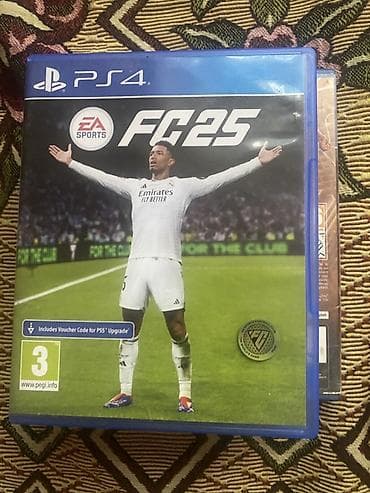 EA Sports FC 25 — диск для PlayStation 4 (Blu‑ray) в фирменном синем at lalafo.kg EA Sports FC 25 — диск для PlayStation 4 (Blu‑ray) в фирменном синем