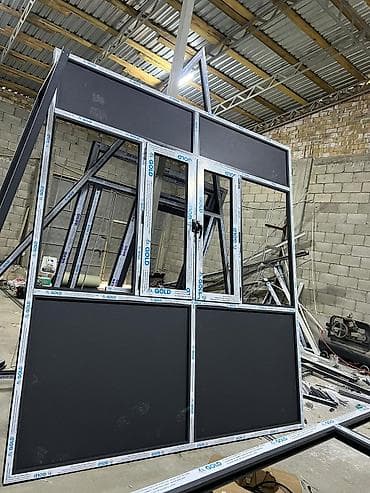 антимаскитная сетка: Панорамное остекление и алюминиево‑ПВХ конструкции под размер - — 7