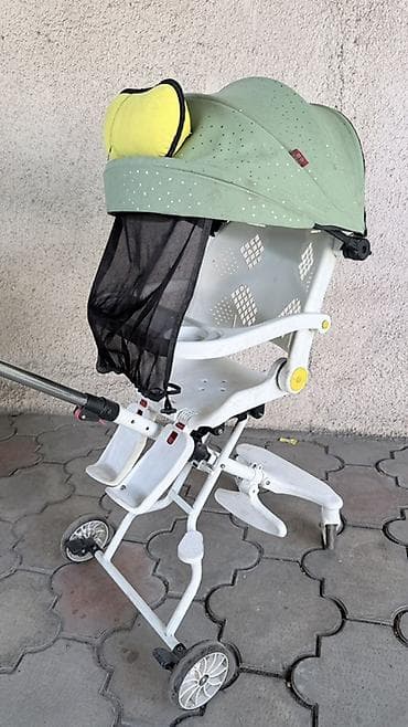 коляска трансформер складная: Детская прогулочная коляска-трансформер с ручкой-толкателем - Легкая — 2