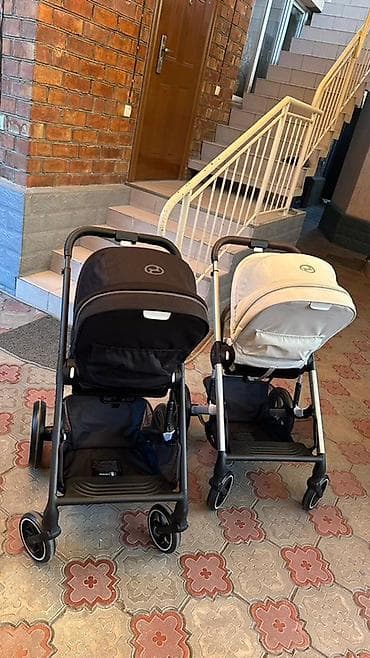 Коляска, Cybex, цвет - Черный, Б/у, Платная доставка, Самовывоз