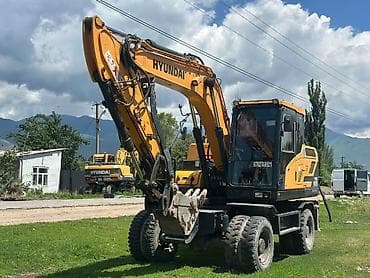 work equip: Экскаватор, Hyundai, Колесный — 7