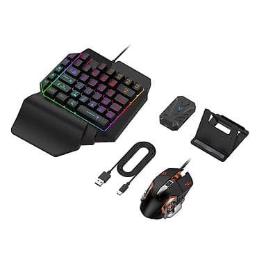 hyperx pulsefire haste: 🎮 Игровой комплект 4 в 1 для телефона (Клавиатура + Мышь + Адаптер + — 2