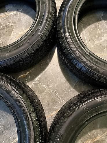 диски на авто на 14: Шины 215 / 55 / R 17, Зима, Б/у, Комплект, Легковые, KingBoss — 2