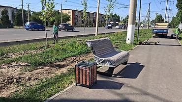 Үй жана бакча үчүн баардык: Уличные кашпо/урны в современном стиле - Конструкция: прочная — 9