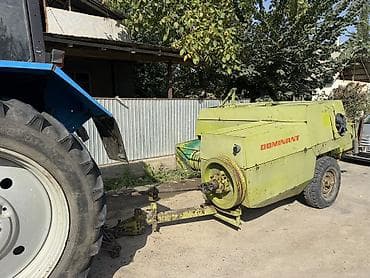 Трактор «Беларус» МТЗ-80.1 с прицепленным пресс-подборщиком. сокосу — 7