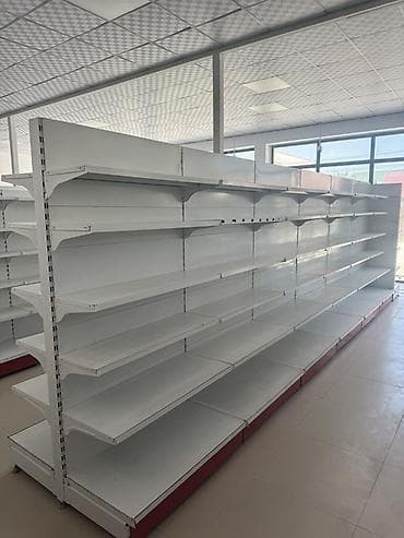 оборудование для детского магазина: Торговые стеллажи островного типа (металлические) Описание: - — 2