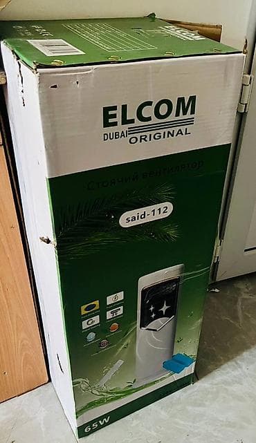 elcom: Вентилятор Напольный, Колонный — 3