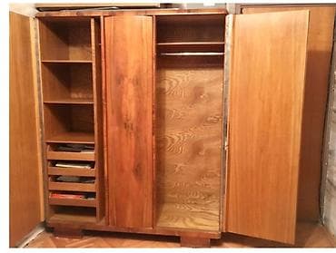 Шифоньеры, шкафы для одежды: Шифоньер, шкаф для одежды, Прямой, Дерево — 1