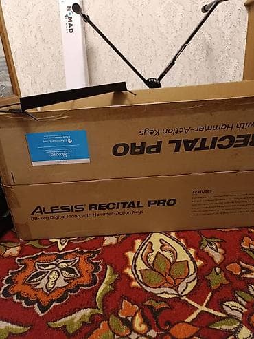 пианино: Alesis Recital Pro — цифровое пианино с молоточковой механикой, 88 — 4