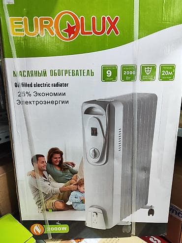 евролюкс: Масляный обогреватель Electrolux, Кол-во секций: 10 и более, Отключение при перегреве, Быстрый нагрев, Несколько режимов мощности — 3