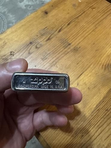 часы зажигалка: Зажигалка, Zippo, Бензиновая, Б/у — 5
