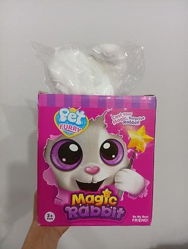 Декоративдик коендор: Интерактивная игрушка Pet Furry Magic Rabbit — «волшебный кролик» в — 1