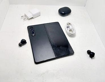 galaxy s20 5g: Samsung Galaxy Z Fold 3, Б/у, 512 ГБ, цвет - Черный, 1 SIM, 2 SIM — 4