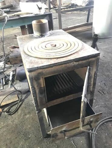 куплю бу посуды: Печь‑буржуйка из толстостеного металла Банный котел из нержавейки В — 4