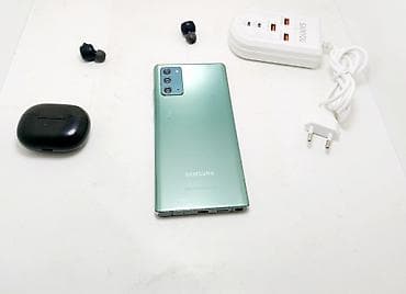 note 8 pro: Samsung Galaxy Note 20, Б/у, 256 ГБ, цвет - Зеленый, 1 SIM — 6