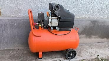 Компрессор Для покраски, Электрический, Поршневой, Б/у — 3