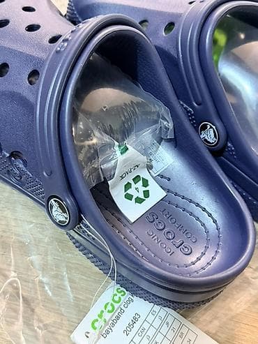 Детская обувь: Детские сабо Crocs - Цвет: темно‑синий - Размер по ярлыку: J3 - — 2