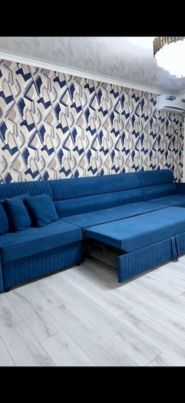 уголь продаю: Угловой диван, C подушками — 3