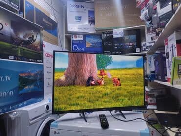 ясинь: Телевизоры Ясин 32 дюймов 81 см диагональ ресивер санарип встроенный — 6