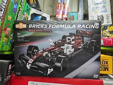 игравой машина: Конструктор BRICKS FORMULA RACING — гоночный болид Формулы в масштабе — 1