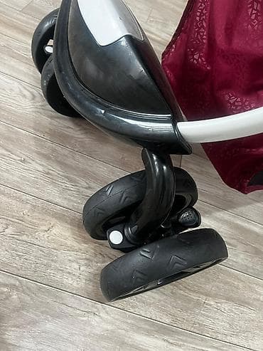 прогулочные коляски easygo virage: Детская прогулочная коляска, бордовая - Легкая рама из — 4