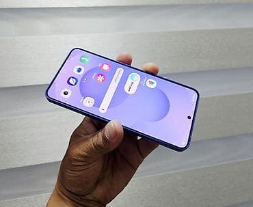 pixel 4: Samsung Galaxy S25, Б/у, 256 ГБ, цвет - Синий, 2 SIM — 1