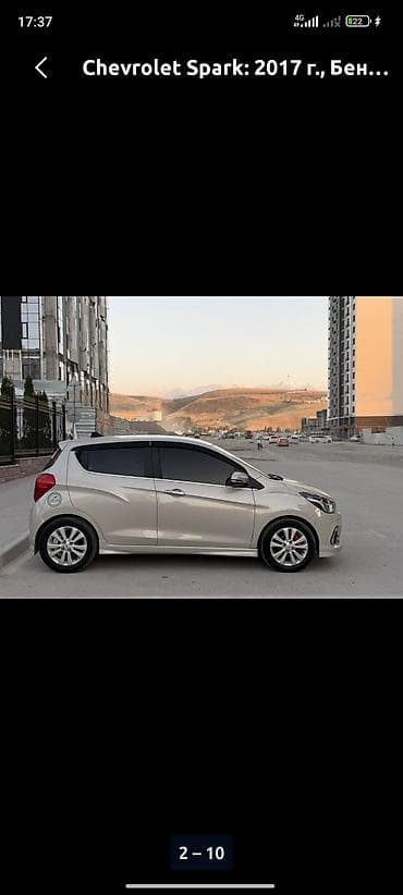2017: Chevrolet Spark: 2017 г., Бензин, Хэтчбэк — 2