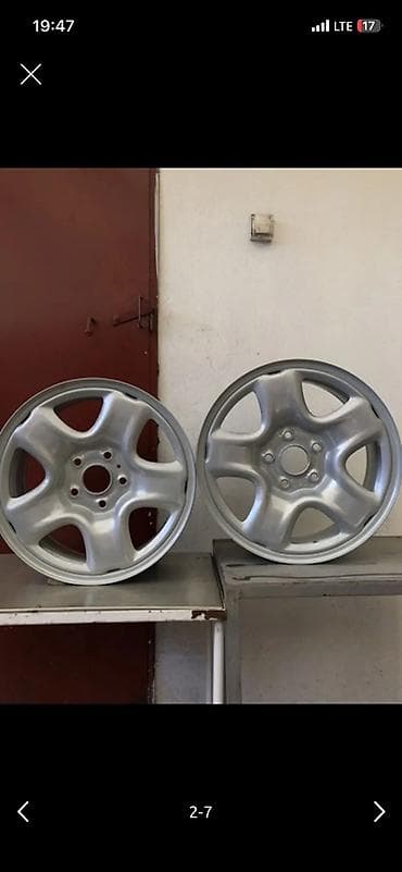 diska r13: Железные Диски R 16 Toyota, Комплект, отверстий - 5, Б/у — 3