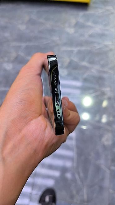 touch id: IPhone 13 Pro, Б/у, 256 ГБ, Зеленый, Чехол, 87 % — 6