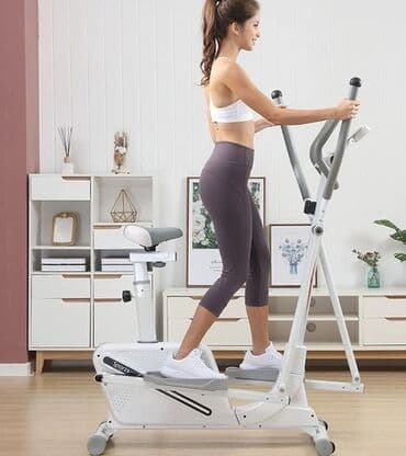 эллиптический тренажер купить бу: Эллиптический тренажер Эллипс заводской новый Вес до 130 кг — 1