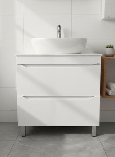 шкафы для ванн: Шкаф для ванной, Без зеркала — 1