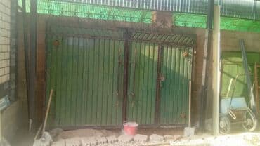 тюли бишкек: Металлические распашные ворота с калиткой - Материал: стальной каркас — 5