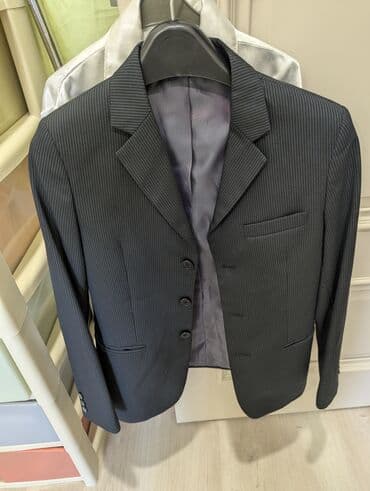 рубашку продаю: Школьная форма, цвет - Черный, Новый — 3