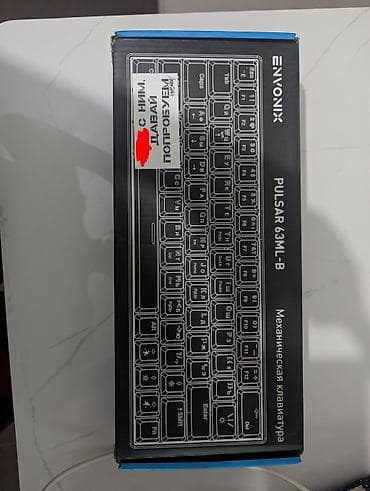 bluetooth mouse: Клавиатура, Механическая, Проводное подключение, Размер: 60% — 2