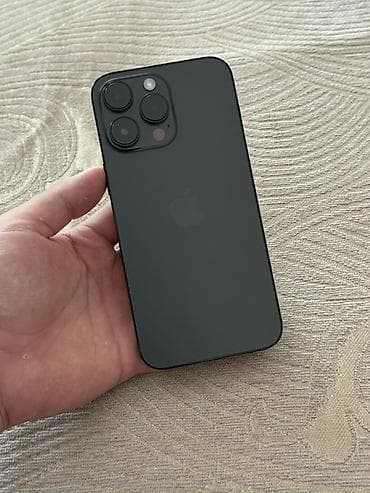 Уюлдук телефондор жана аксессуарлар: IPhone 14 Pro Max, Колдонулган, 256 ГБ, Кара, 89 % — 1