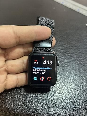 Apple Watch: Apple Watch Series 3, 42 мм - Корпус: алюминий, цвет Space Gray - — 2