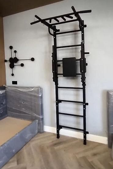 для футбол: Настенная шведская стенка с турником и брусьями - Конструкция — 1