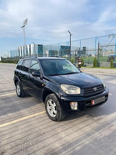 red cell: Toyota RAV4: 2002 г., 2 л, Автомат, Бензин, Кроссовер — 2