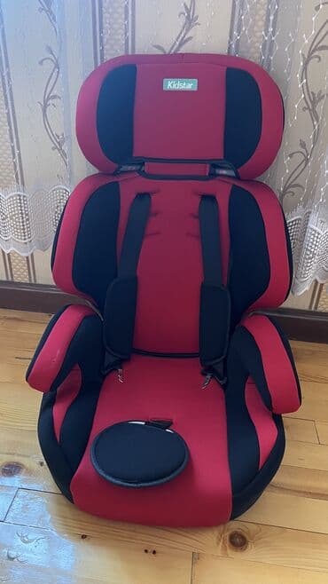 прогулочные коляски для зимы: Автокресло, цвет - Красный, Б/у — 1