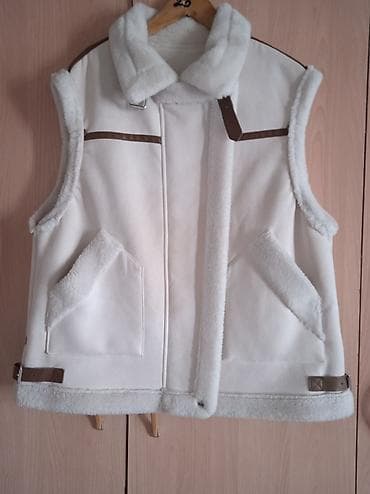 Утепленный, Меховой, Осень-весна, Искусственный мех, С карманами