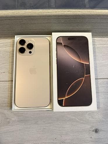 aplle 11: IPhone 16 Pro Max, Б/у, 256 ГБ, Коробка, 99 % — 1
